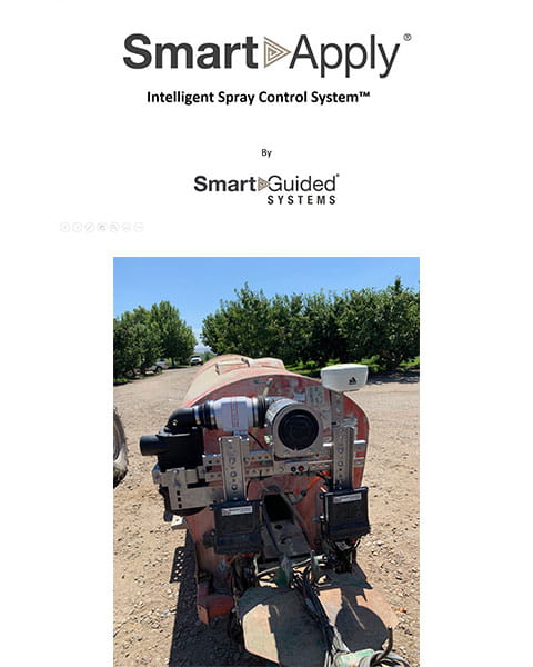 Logo & Photo of the Intelligent Spray Control System from Smart-Apply