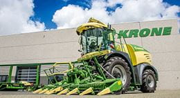 Tractor from Krone France